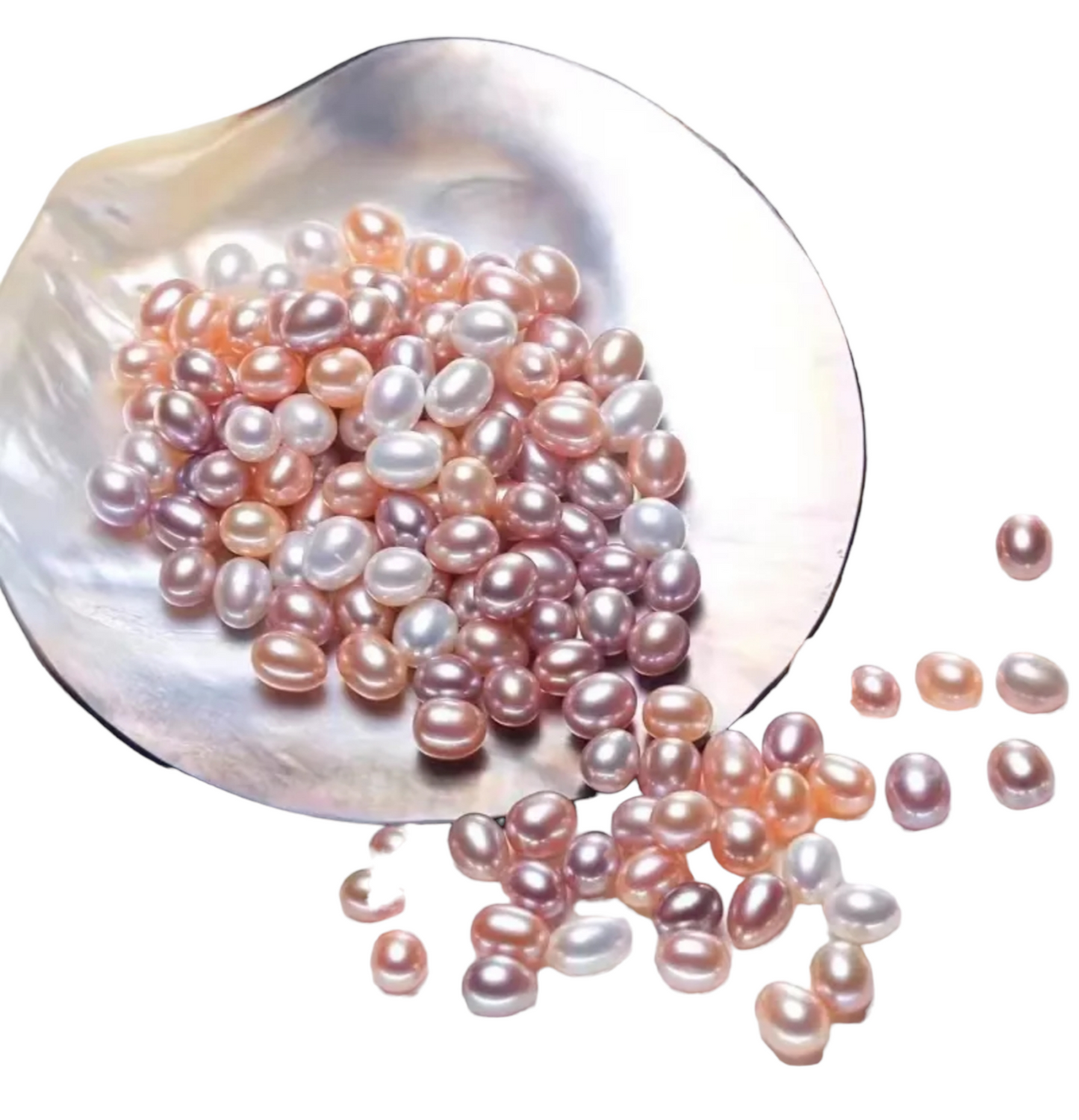 collana trilogy oro e diamante naturale 0,38ct e perla naturale