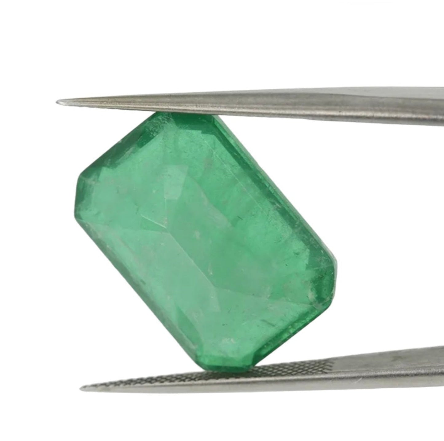 smeraldo naturale taglio smeraldo 3,50ct Colore verde trasparente