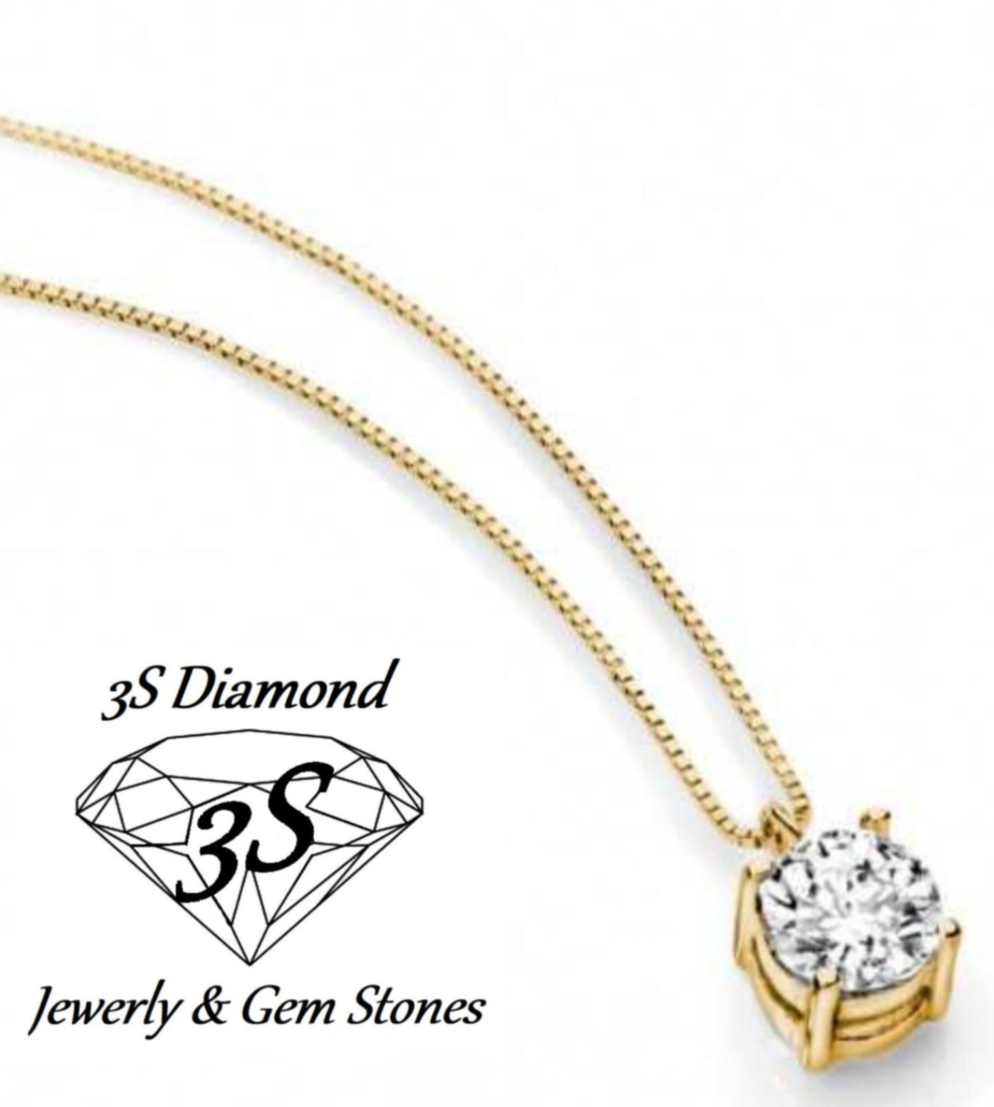ciondolo punto luce in oro bianco 18k con diamanti naturale 0,10 ct