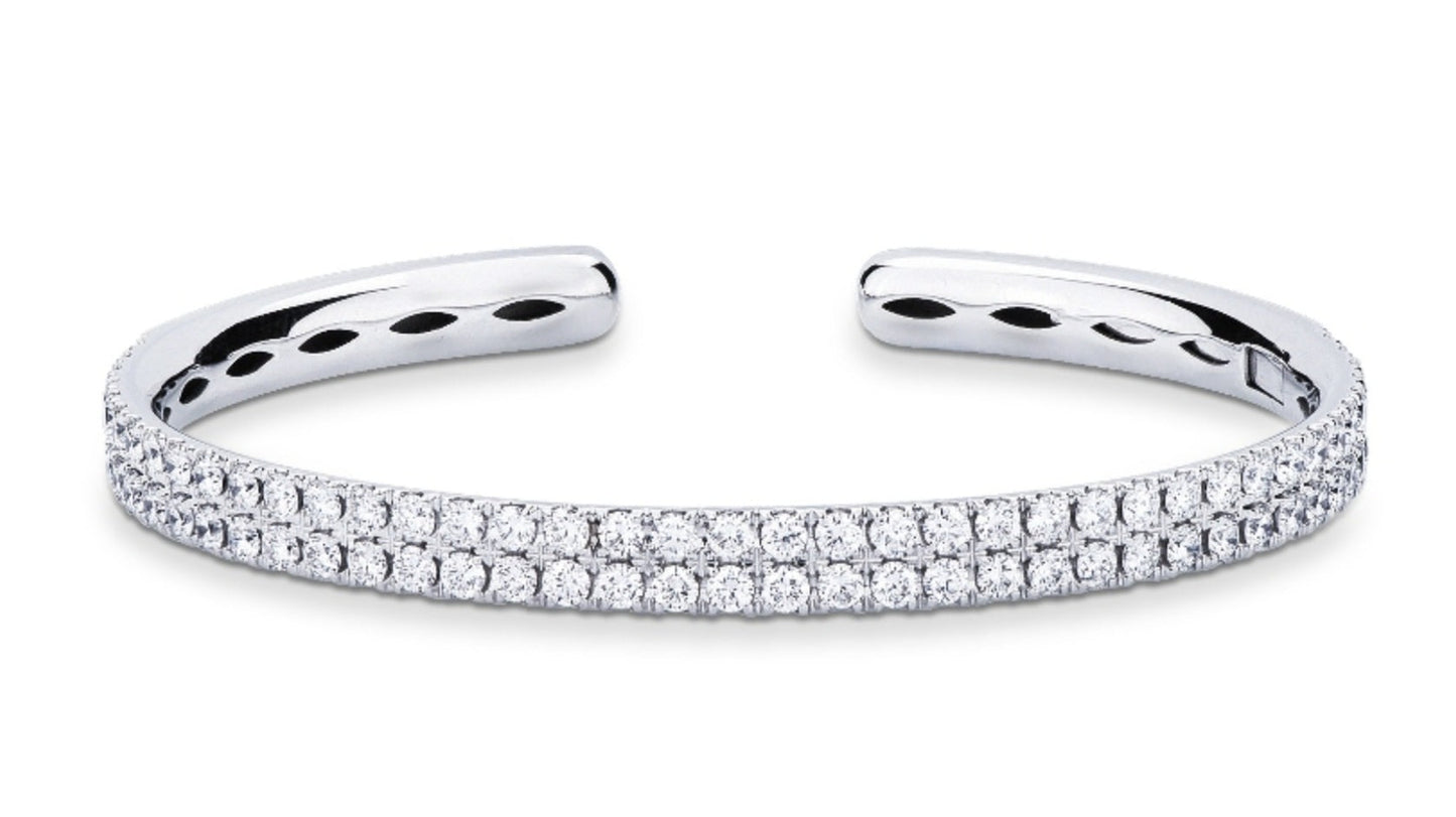 Bracciale in oro 18k e diamanti naturali 3.67ct