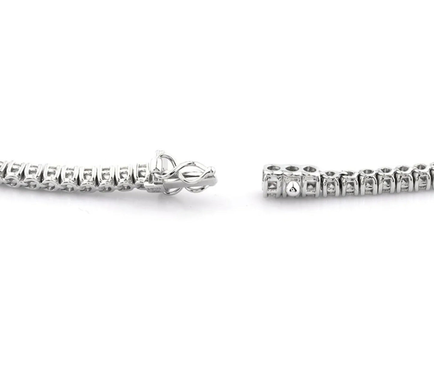 Collana tennis in oro e diamanti naturali 11.34ct certificato IGI