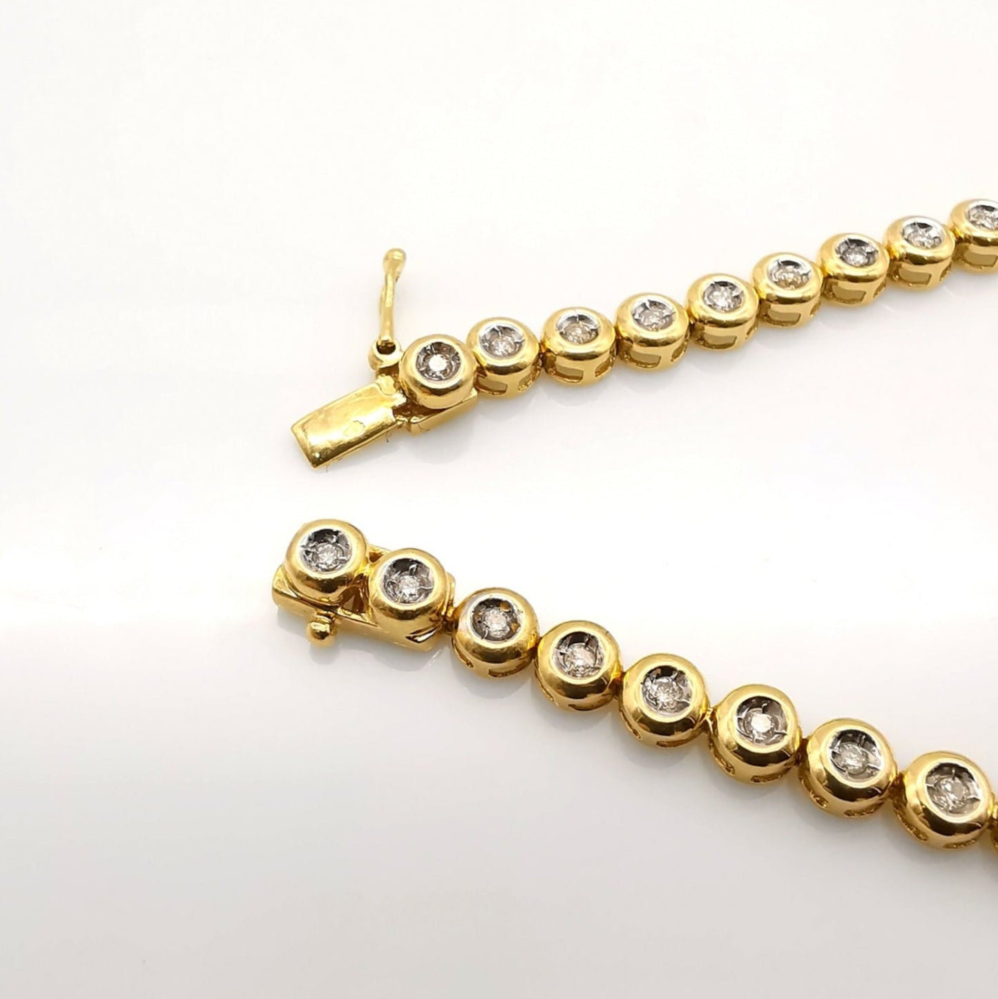 Bracciale - 18 carati Oro giallo - 1.17ct. tw. Diamante (Naturale)