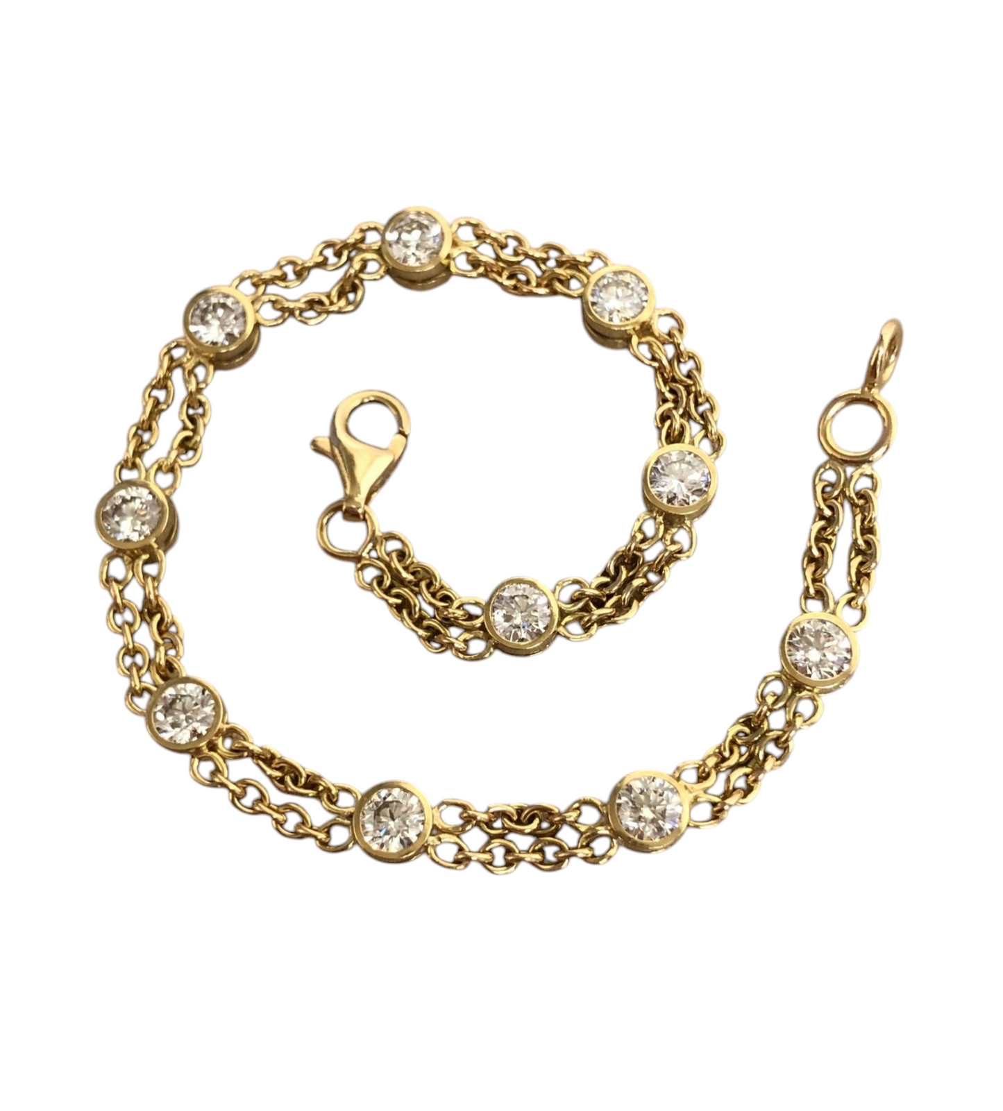 Bracciale in oro e diamante naturale 1.00ct