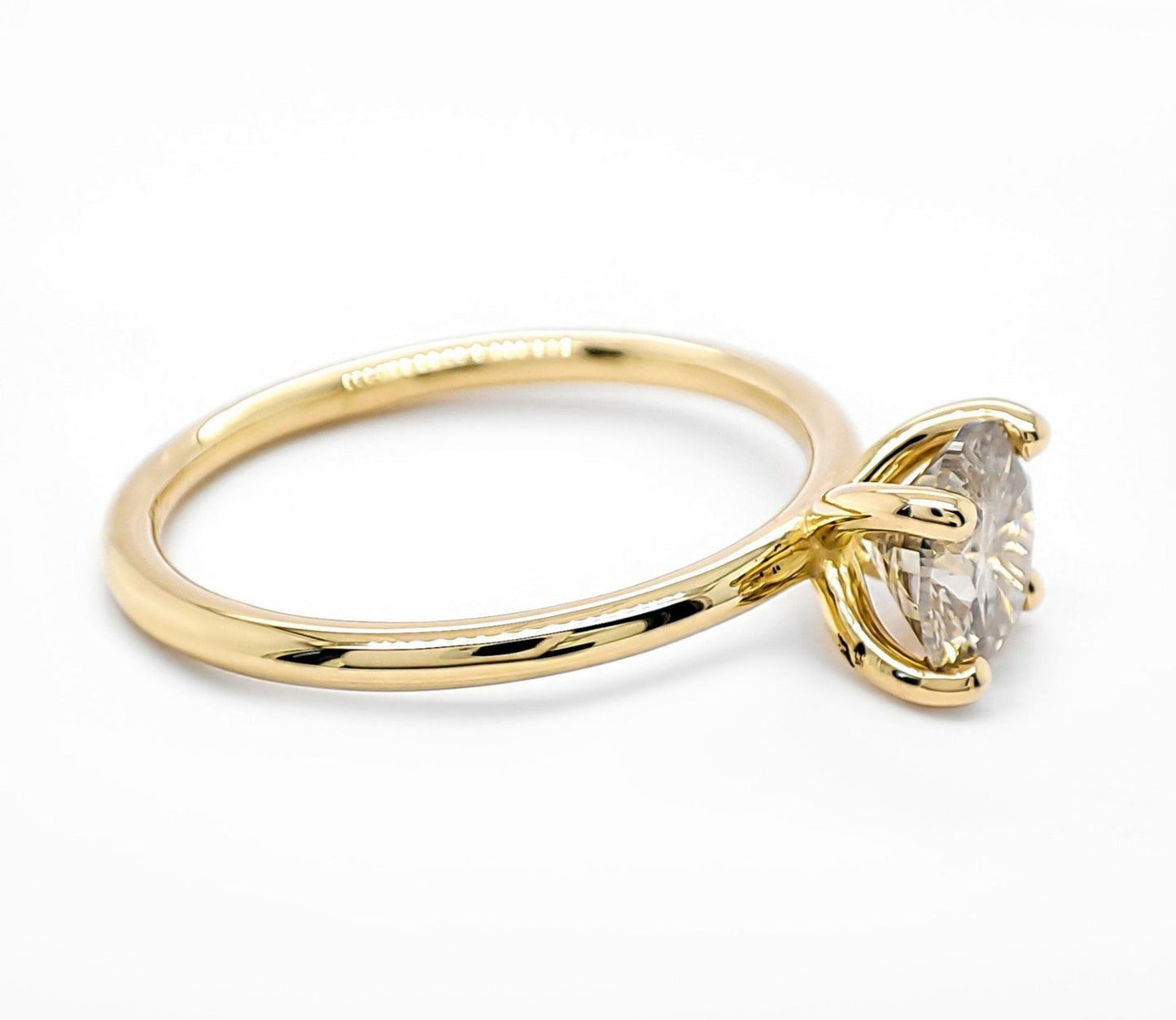 Anello - 18k giallo - 1.05ct. tw. Diamante (Colorato naturale) - Certificato IGI