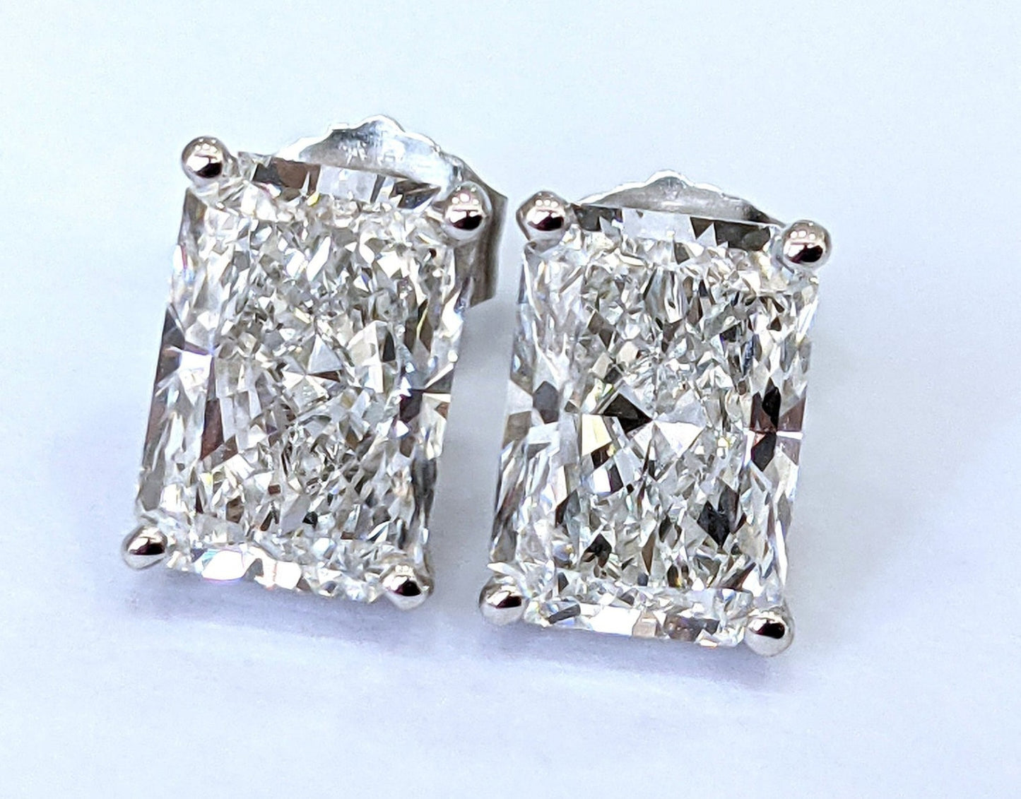 Orecchini a lobo - 18 carati Oro bianco - 1.00ct. Diamante (Naturale) -