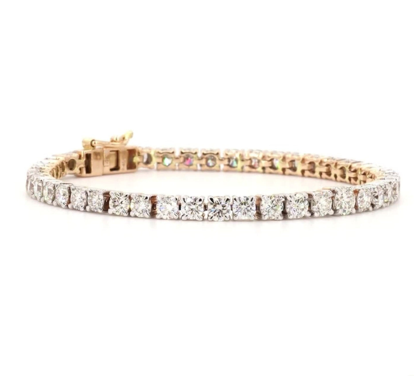 Bracciale - 18 carati Oro giallo - 6.92ct. tw. Diamante (Naturale)