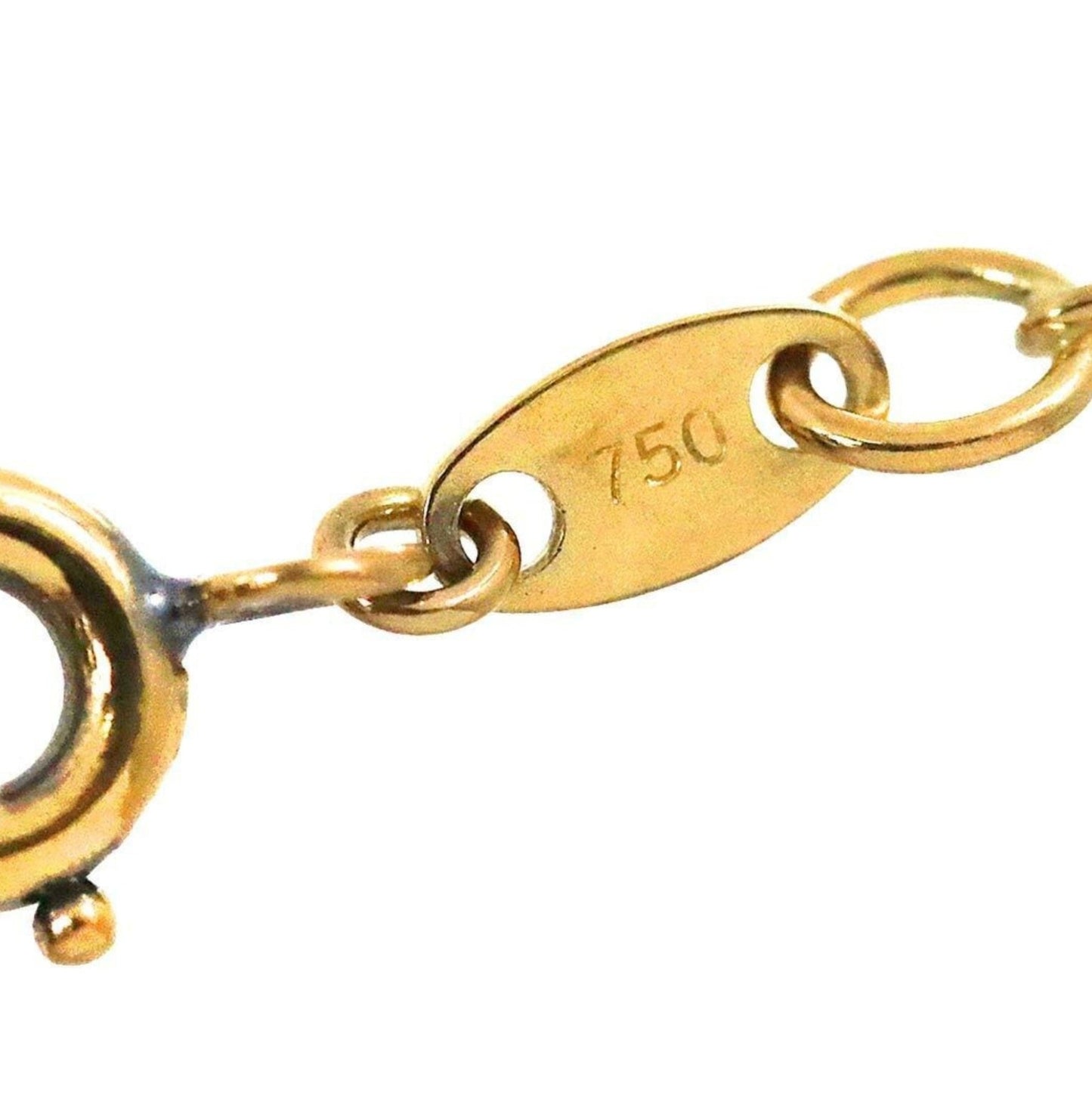 Collana in oro 18k e diamante naturale pera certificato IGI 0.50ct D IF
