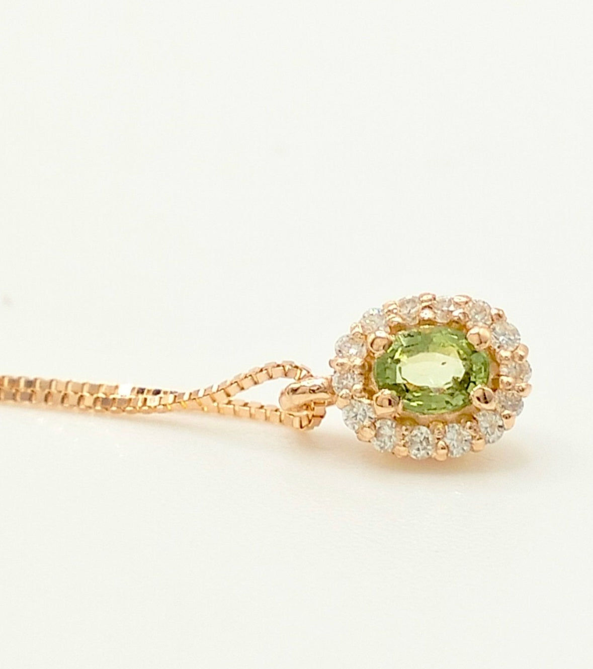 Collana con ciondolo - 18 carati Oro bianco - 1.44ct. tw. Diamante (Naturale)