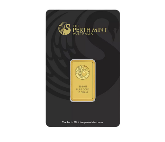 Lingotto oro puro 24k 10 grammi (the perth mint) Australia