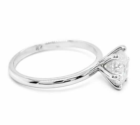 Anello - 18k giallo - 1.34ct. tw. Diamante ( Naturale)- Certificato IGI