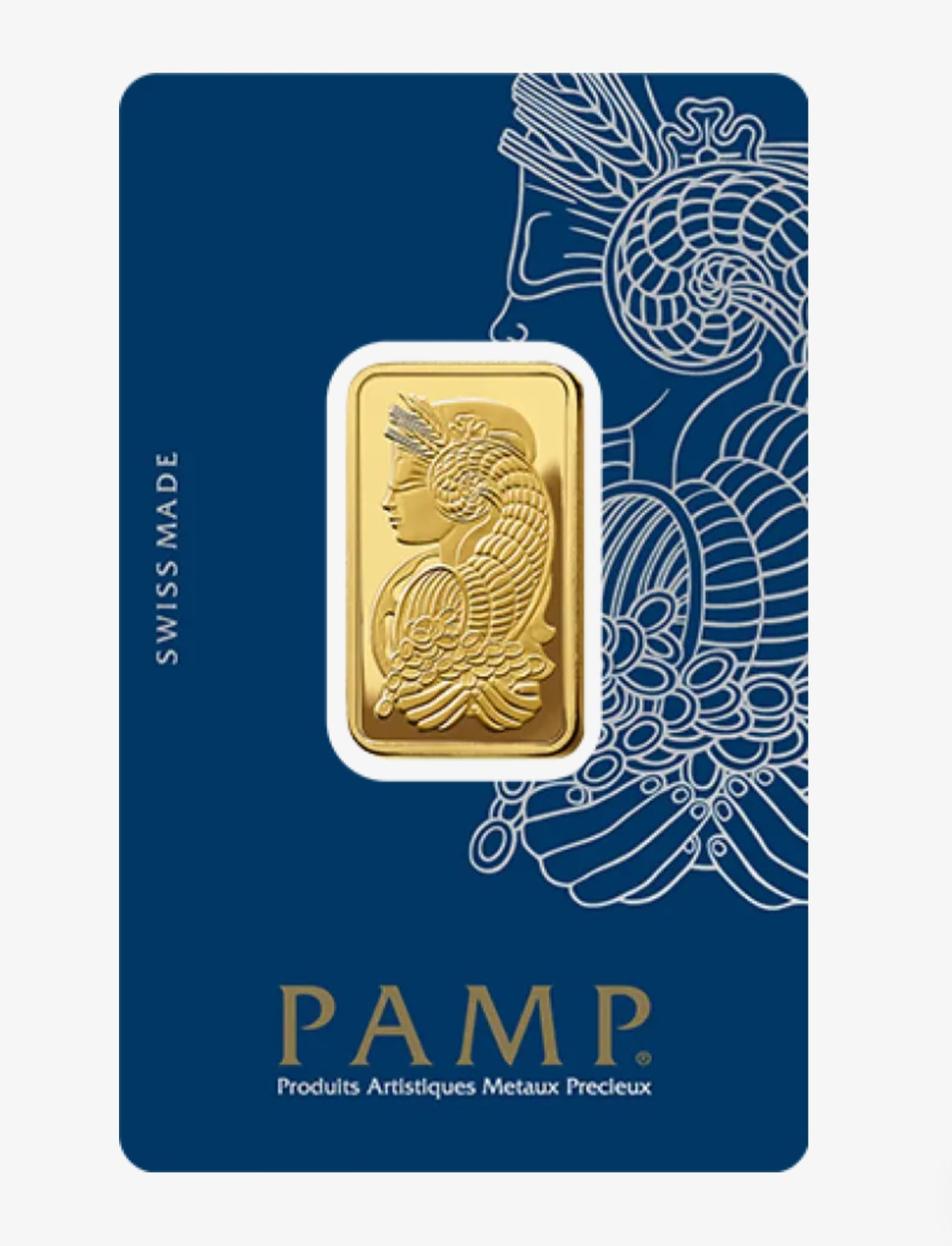 Lotto 10 Lingotto d’oro pamp 24k 100 grammi