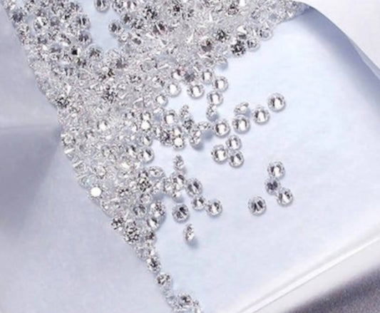 lotto 1ct diamante naturale da 3 mm Colore D VVS1